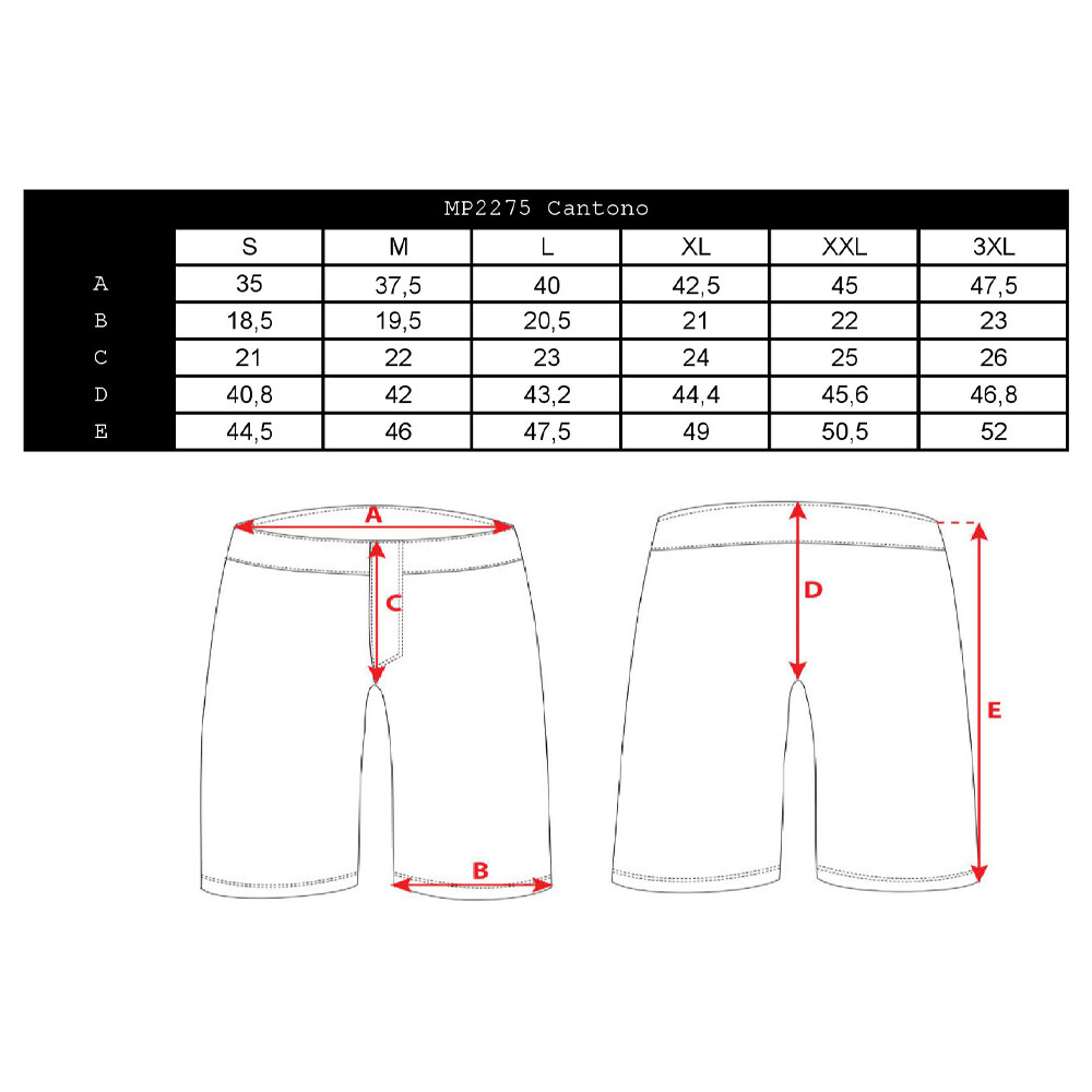 pánské cyklo kalhoty Cantono XXL