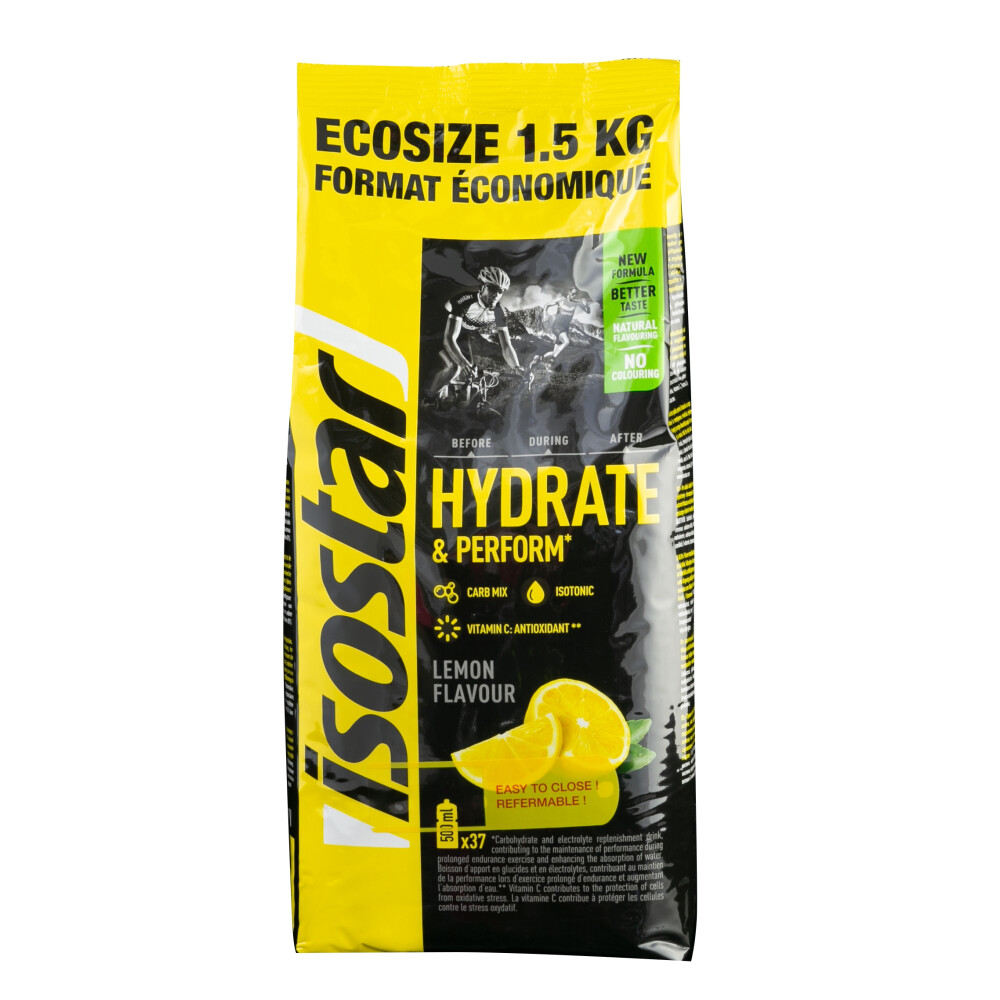 ISOSTAR Hydrate and Perform, sáček, 1500 g citron