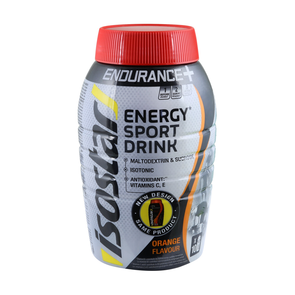 ISOSTAR prášek ENERGY SP. DRINK E+, 790g, pomeranč