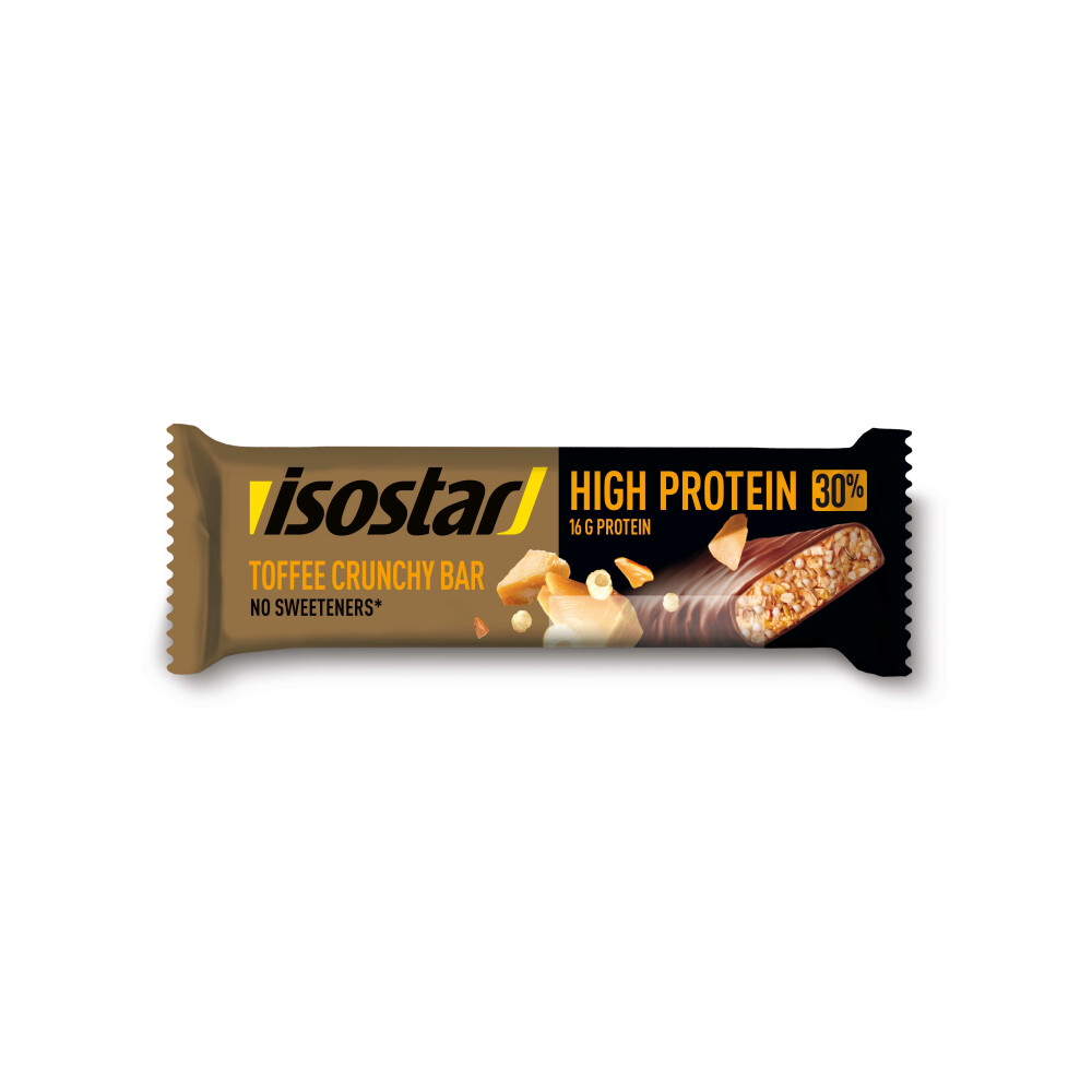 ISOSTAR proteinová tyčinka 30% 55g křupavý karamel