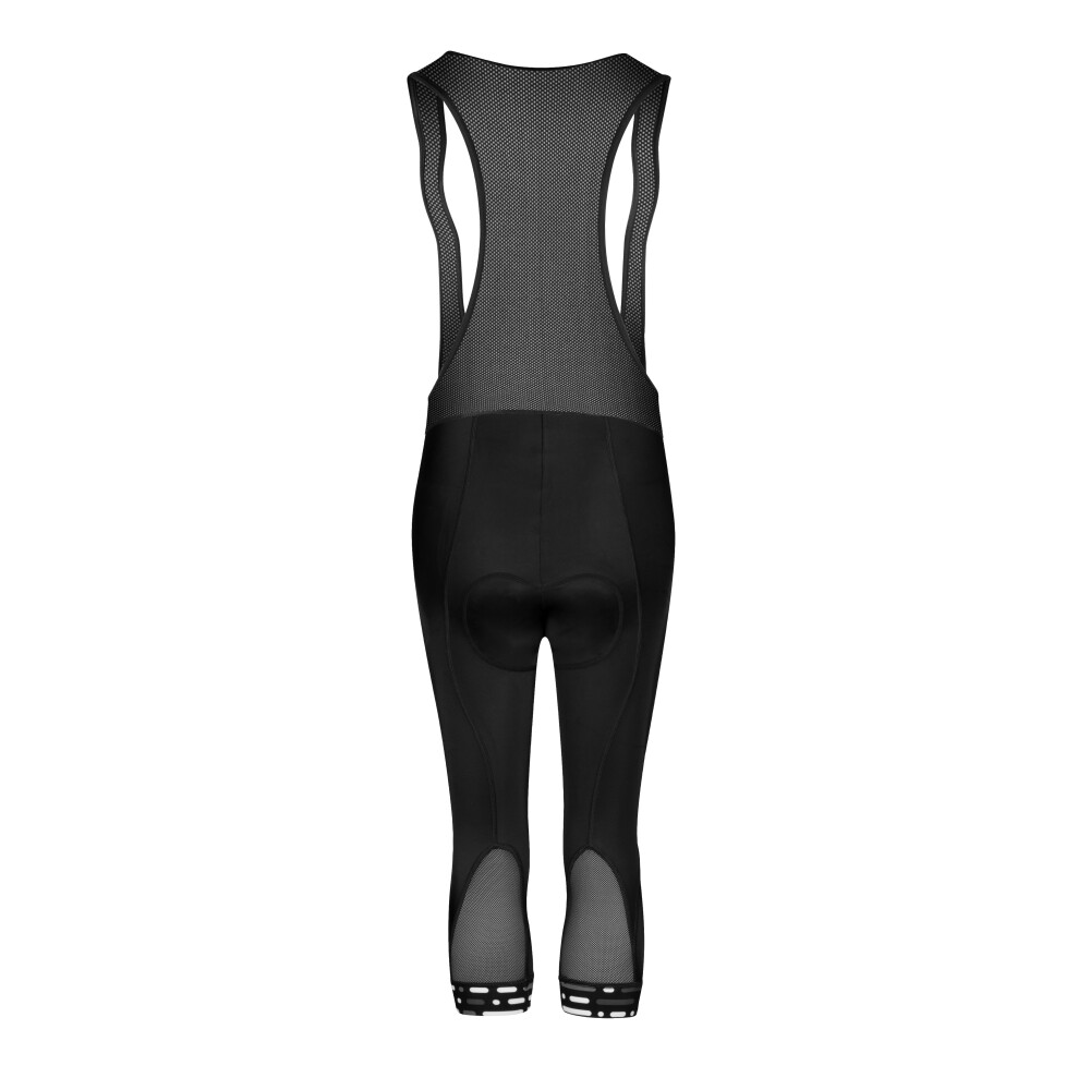 kalhoty 3/4 F STORY LADY se šráky a vl, černé