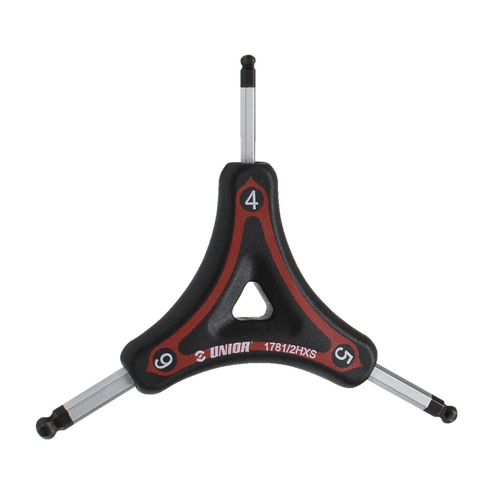 klíč šest. trojstranný UNIOR 4/ 5/ 6 s kuličkou