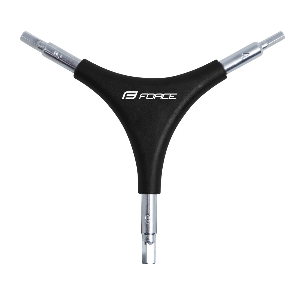 klíč Y šest. FORCE ECO trojstranný 4/ 5/ 6, černý