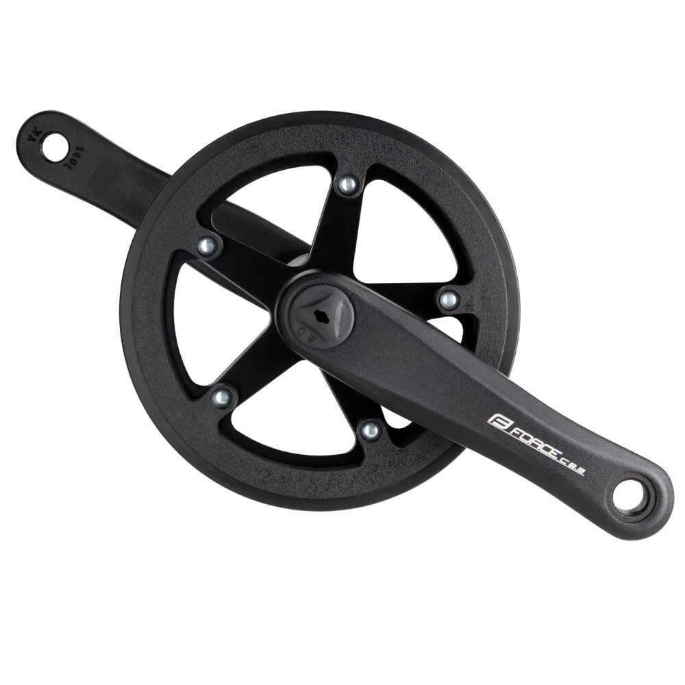 kliky FORCE C8.3 Al 36z kryt 140mm, černé