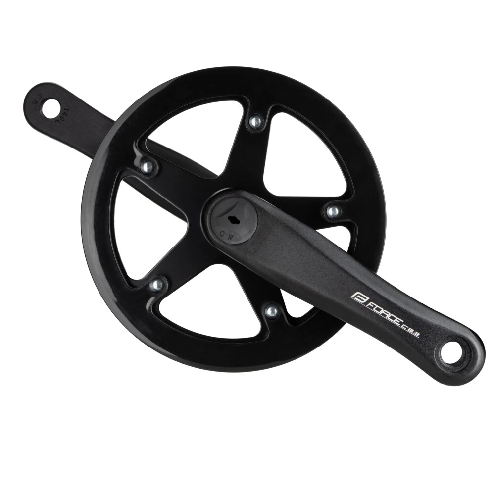 kliky FORCE C8.3 Al 40z kryt 140mm, černé