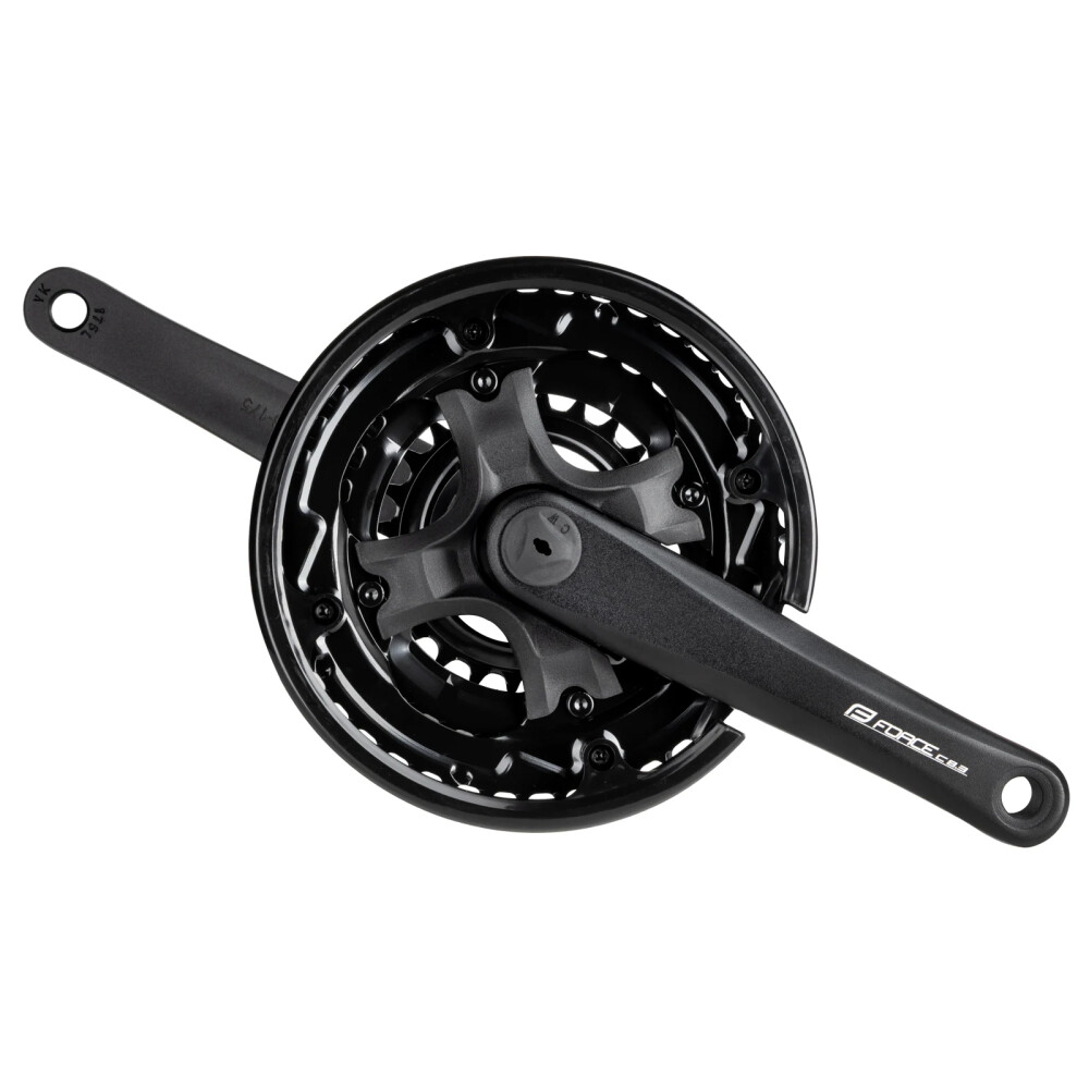 kliky FORCE C8.3 Al 42/34/24z kryt 175mm, černé