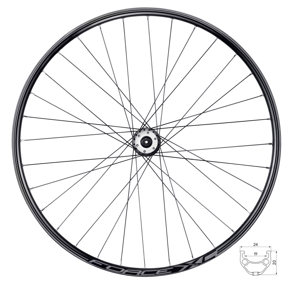 kolo zadní FORCE XC DISC 622x19 F80451-6d 32d