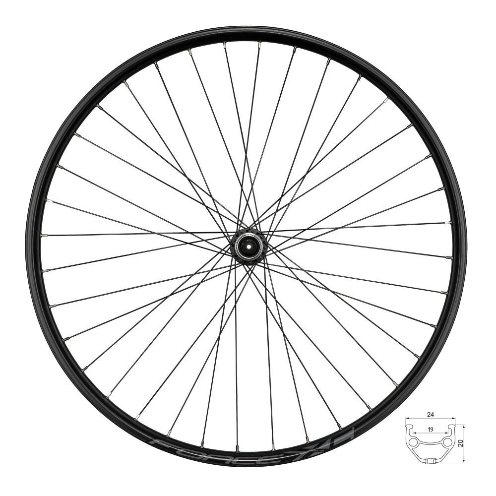 kolo zadní FORCE XC DISC 622x19 FHQ400-CL 36d