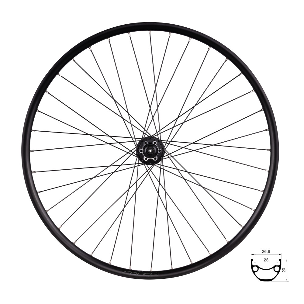 kolo zadní FORCE XC DISC 622x23 FHM475-6d 36d