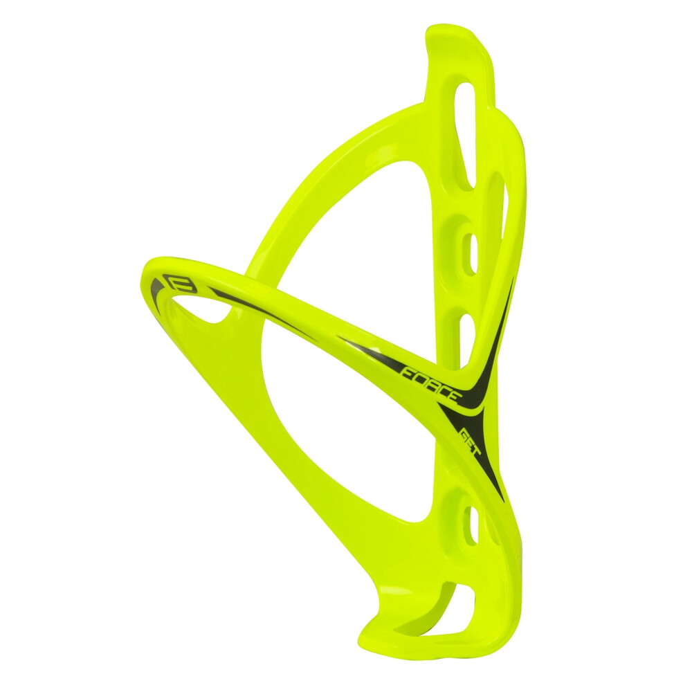 košík láhve FORCE GET plastový, fluo lesklý
