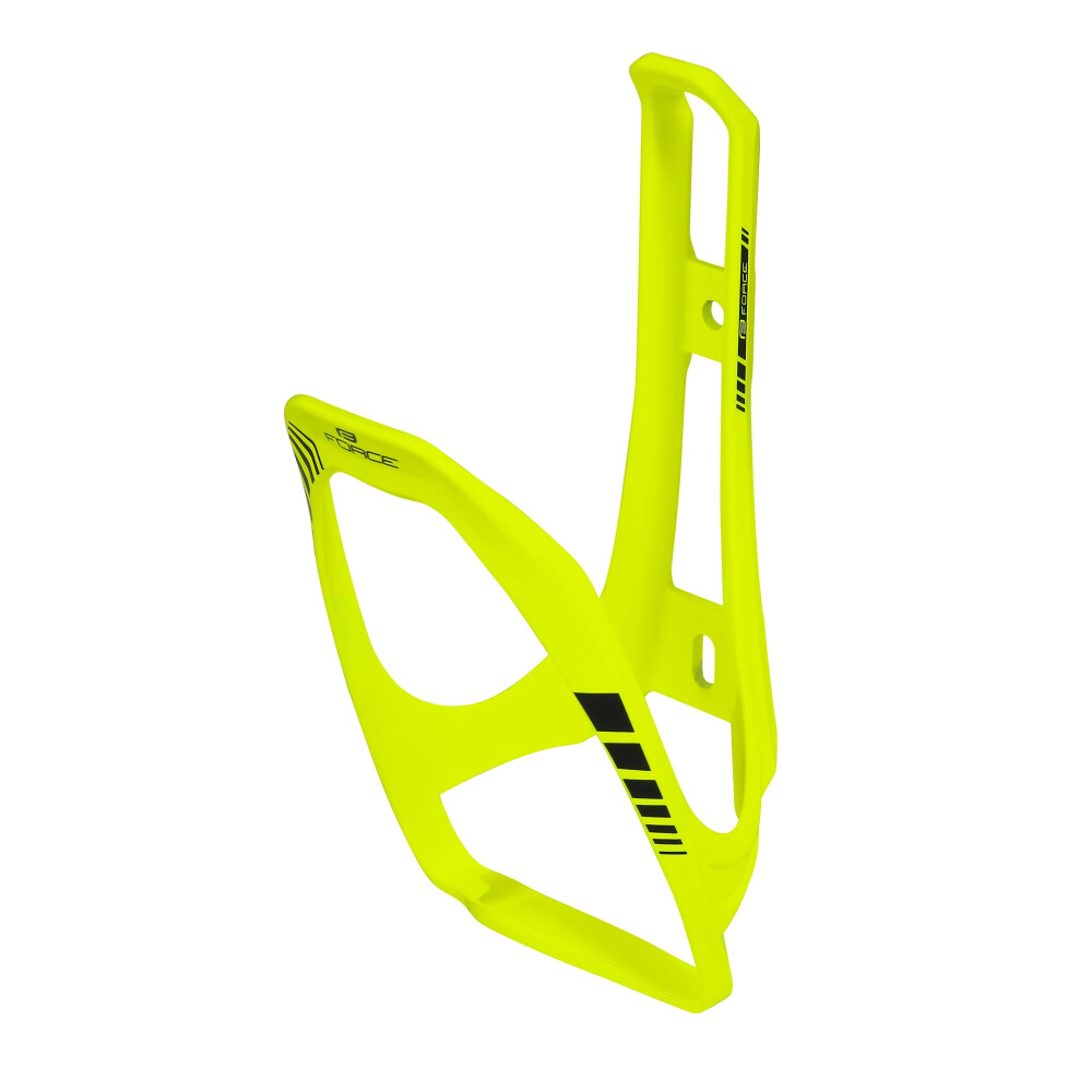 košík láhve FORCE LIMIT plastový, fluo,  lesk
