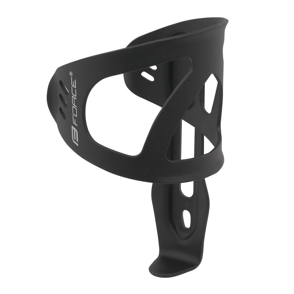 košík láhve FORCE UNI Al, černý matný