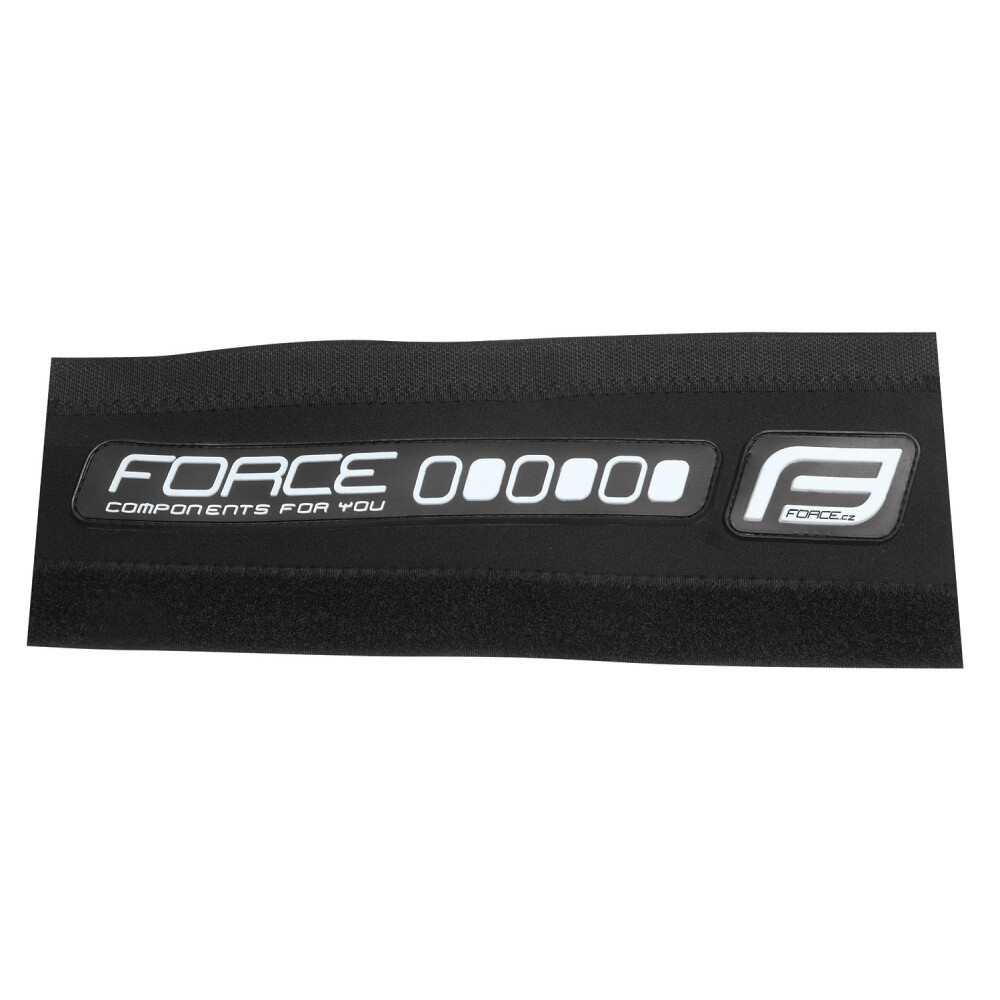 kryt pod řetěz FORCE RUBBER neoprén 9,5cm,čer-bílý