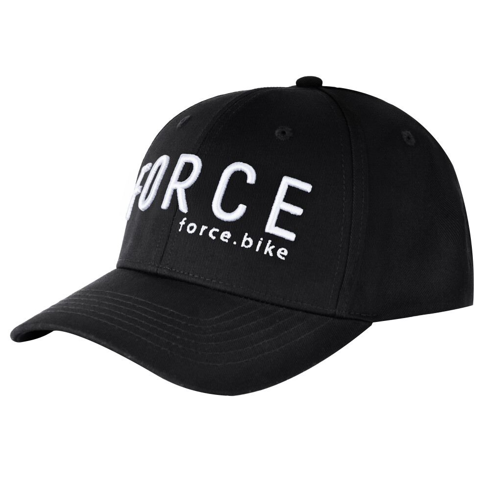 kšiltovka FORCE BEFORCE 3D, černo-bílá