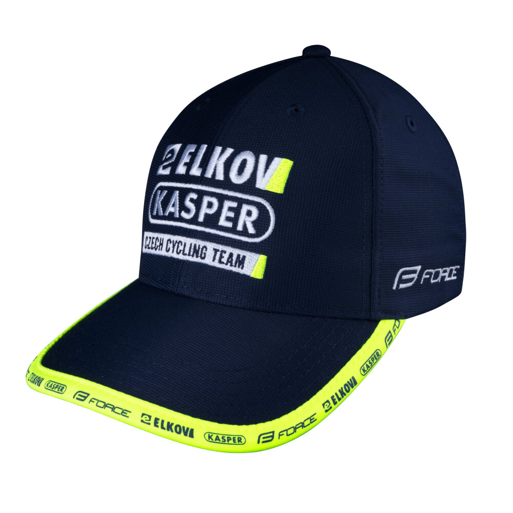 kšiltovka FORCE ELKOV-KASPER, modro-fluo