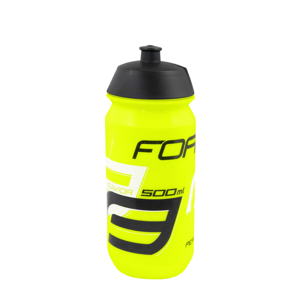 láhev FORCE SAVIOR 0,5 l, fluo-černo-bílá
