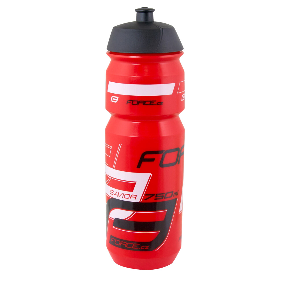 láhev FORCE SAVIOR 0,75 l, červeno-černo-bílá