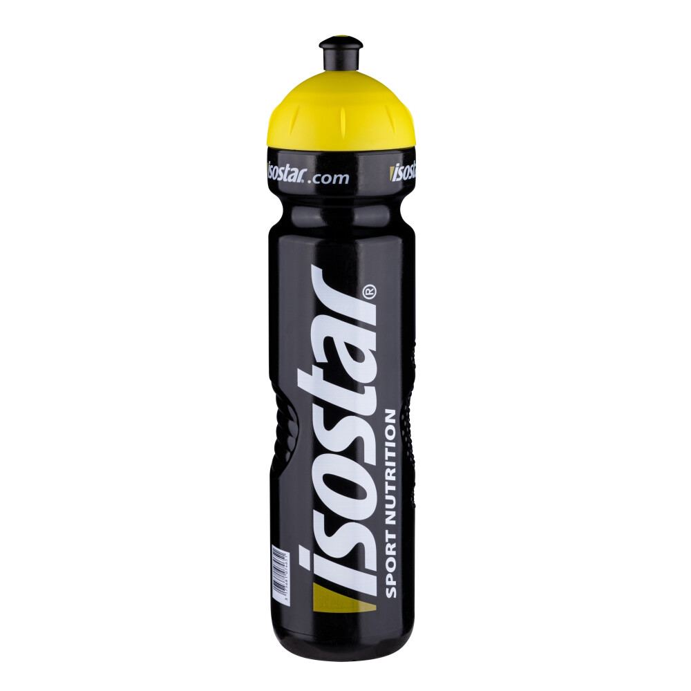 láhev ISOSTAR 1 l, výsuvný vršek, černá