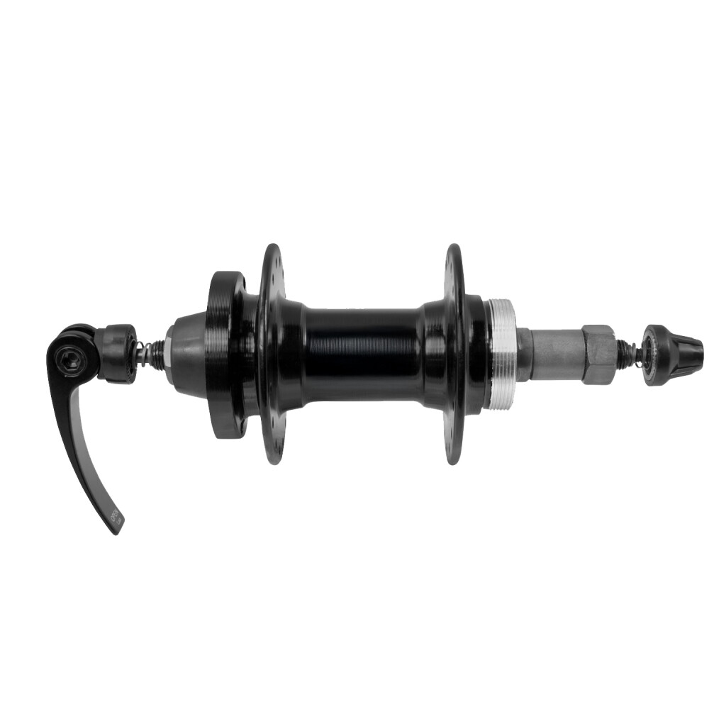 náboj zadní FORCE 6D-12 závitový, 32d,černý