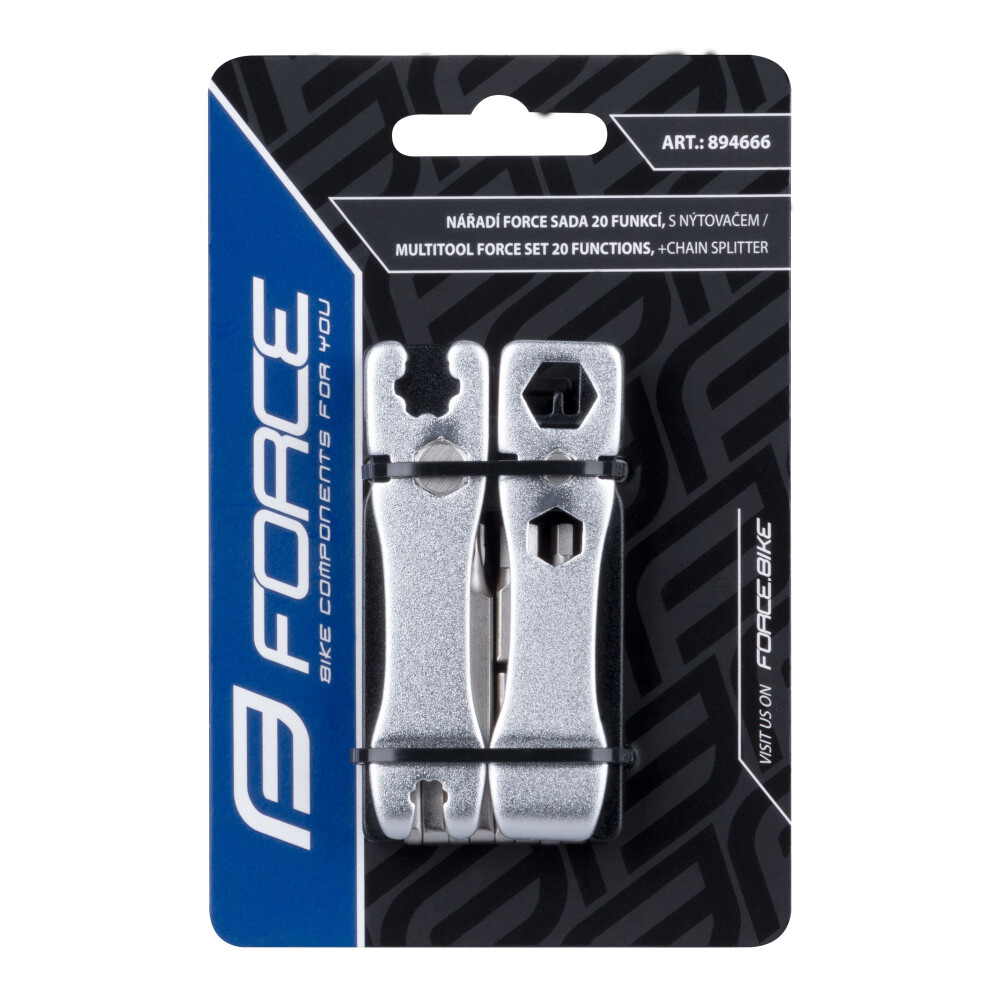 nářadí FORCE sada 19 funkcí s nýtovačem