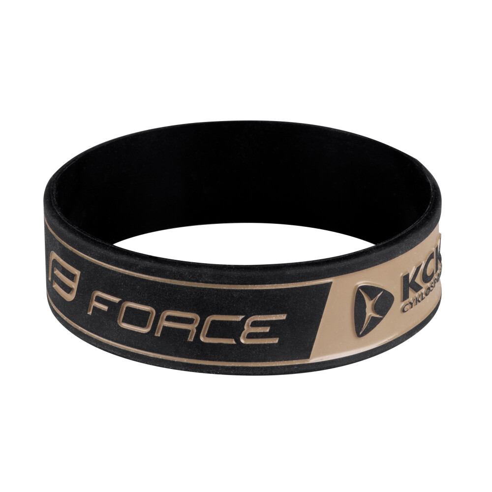 náramek silikonový FORCE 30 LET, limit. ed.-20 cm