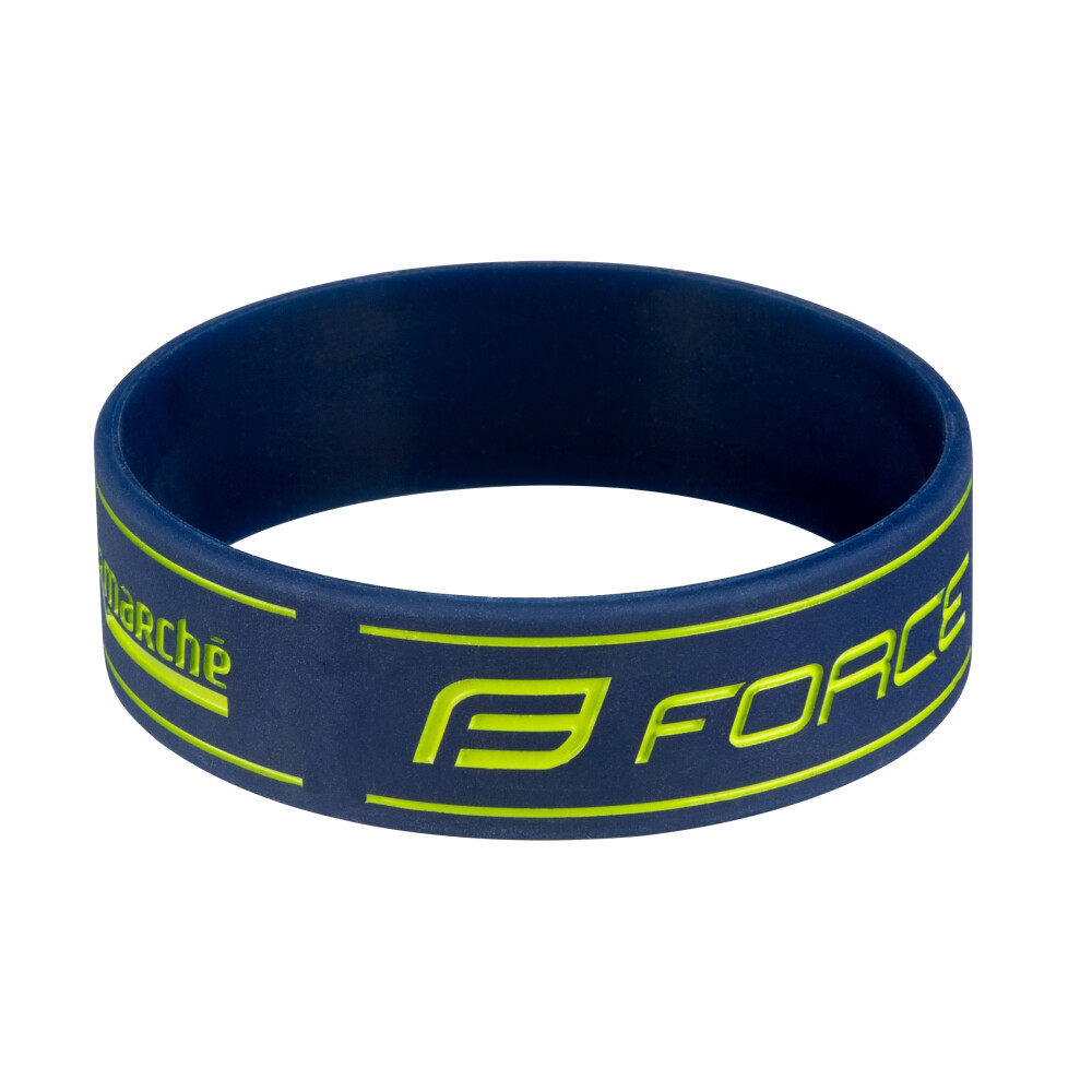 náramek silikonový FORCE, WANTY GOBERT-18 cm