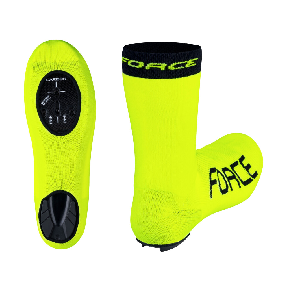návleky treter FORCE 2 pletené ROAD, fluo