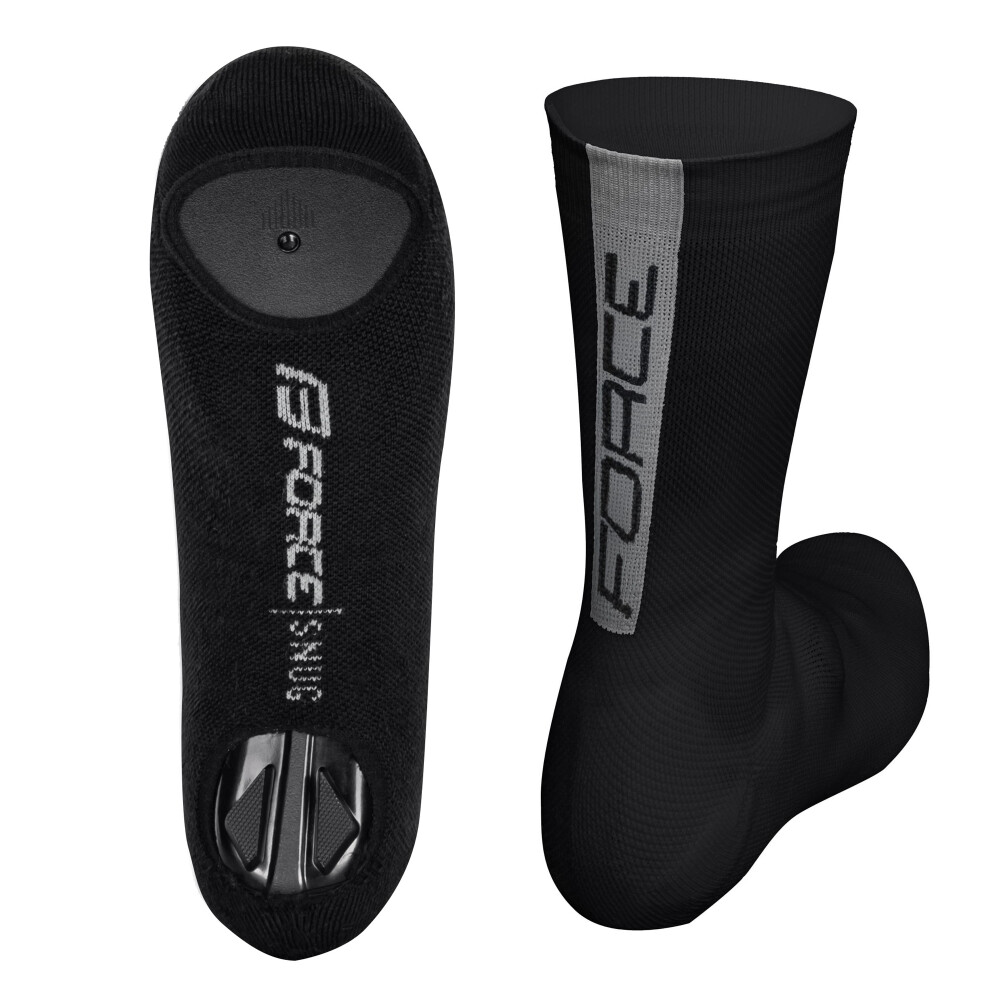 návleky treter FORCE SNUG pletené, černé