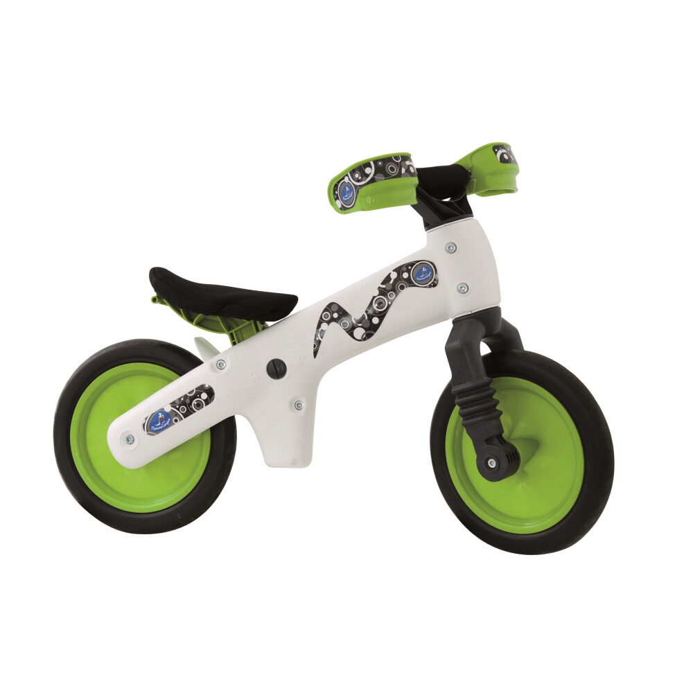 odrážedlo BELLELLI B-BIP, bílo-zelené