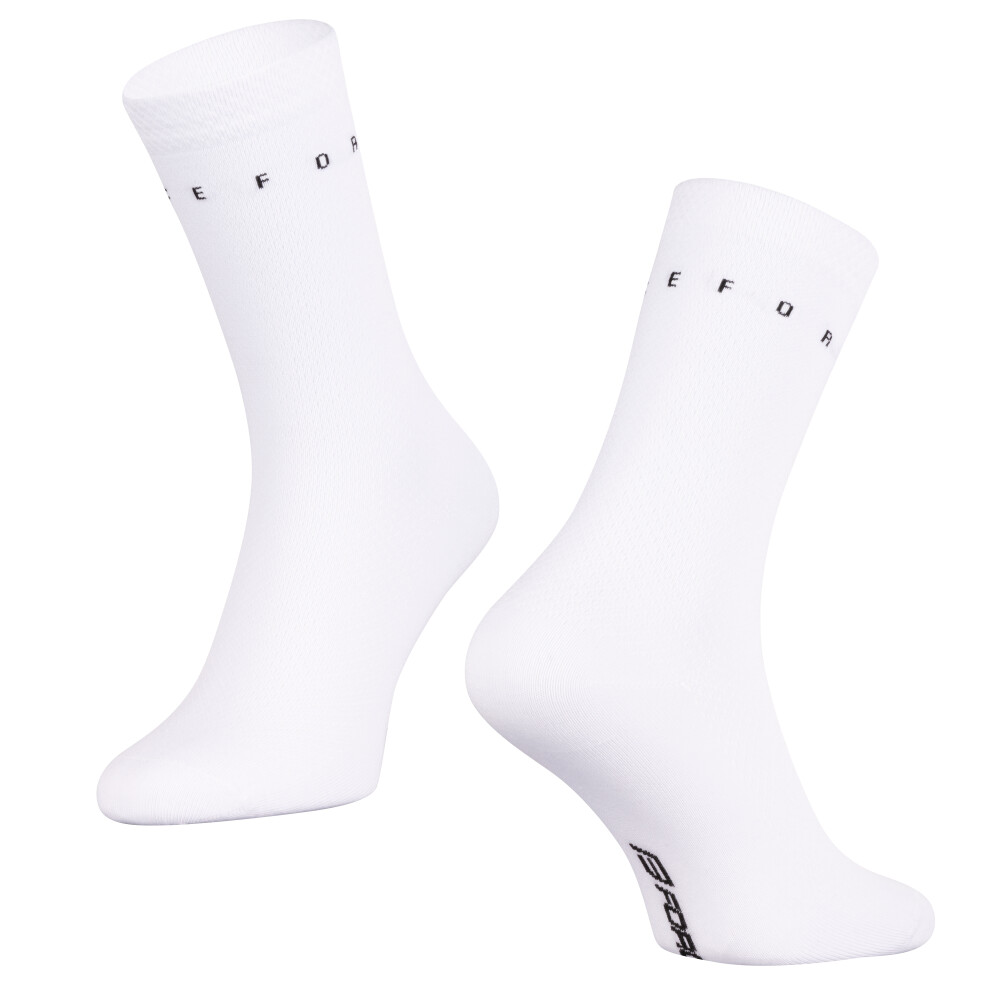 ponožky FORCE SNAP SPORT, bílé