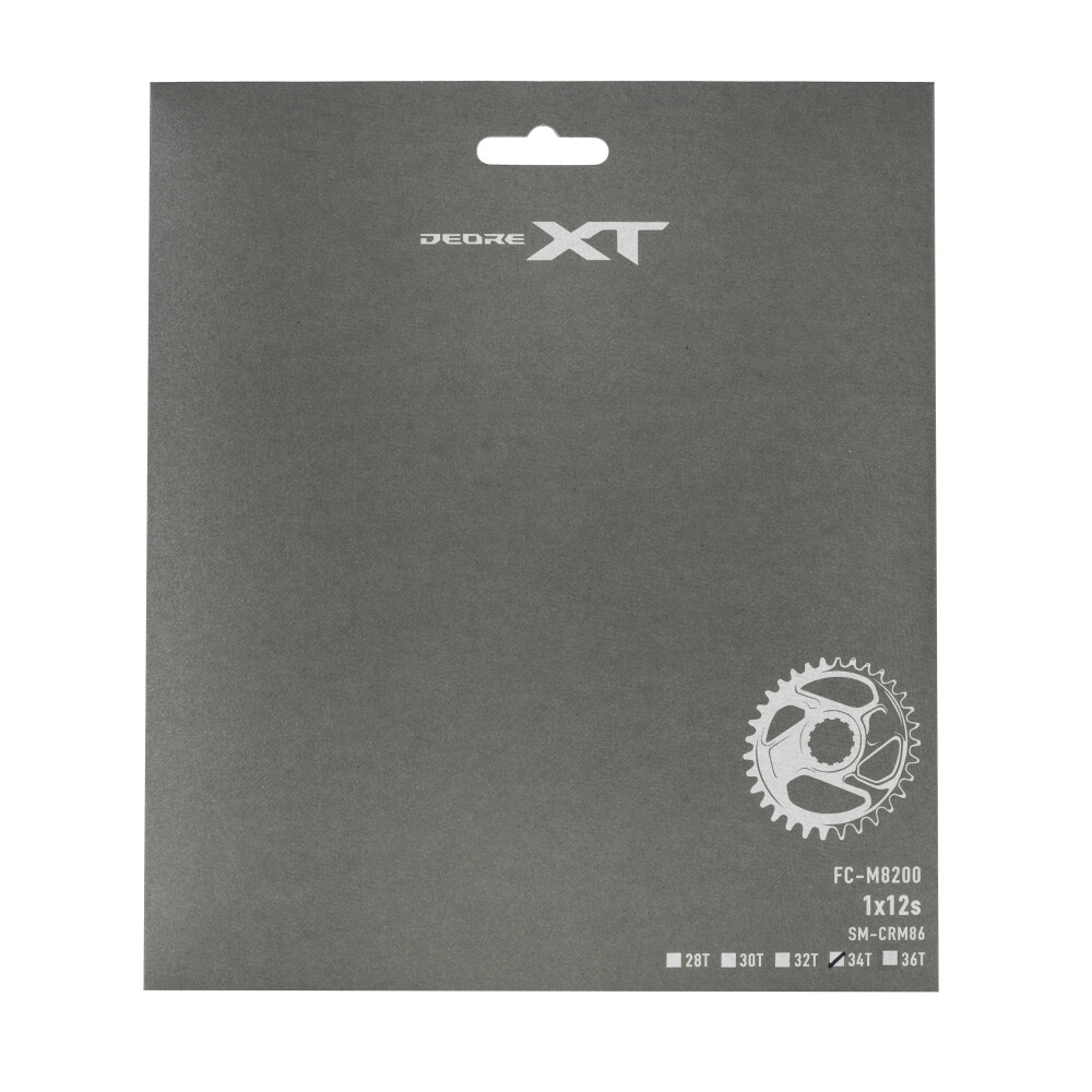 převodník na kliky MTB XT FCM8200 12k 34 zubů