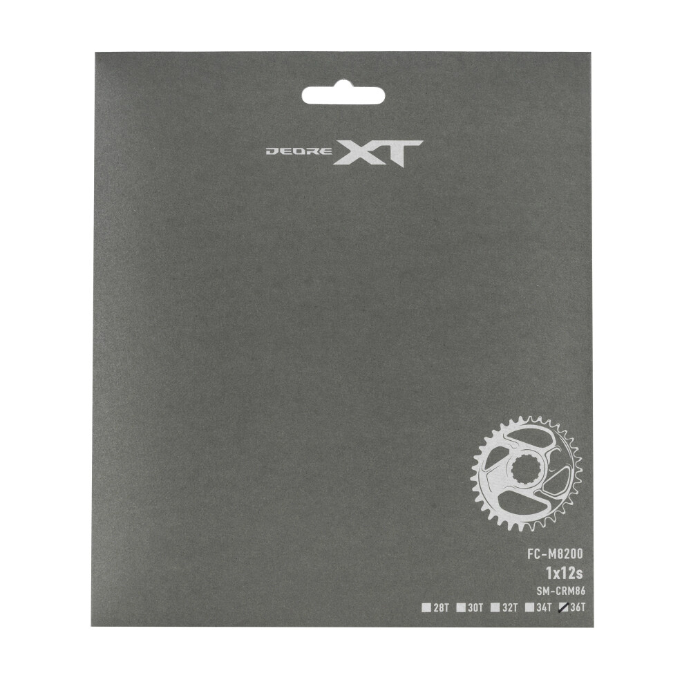převodník na kliky MTB XT FCM8200 12k 36 zubů