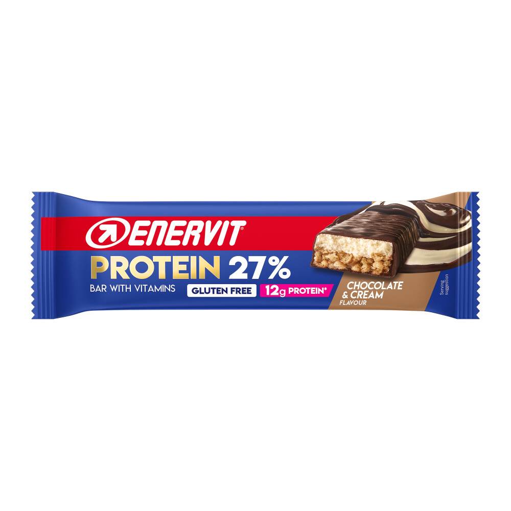 Protein Bar 27%, tyčinka, 45 g čokoláda+smetana