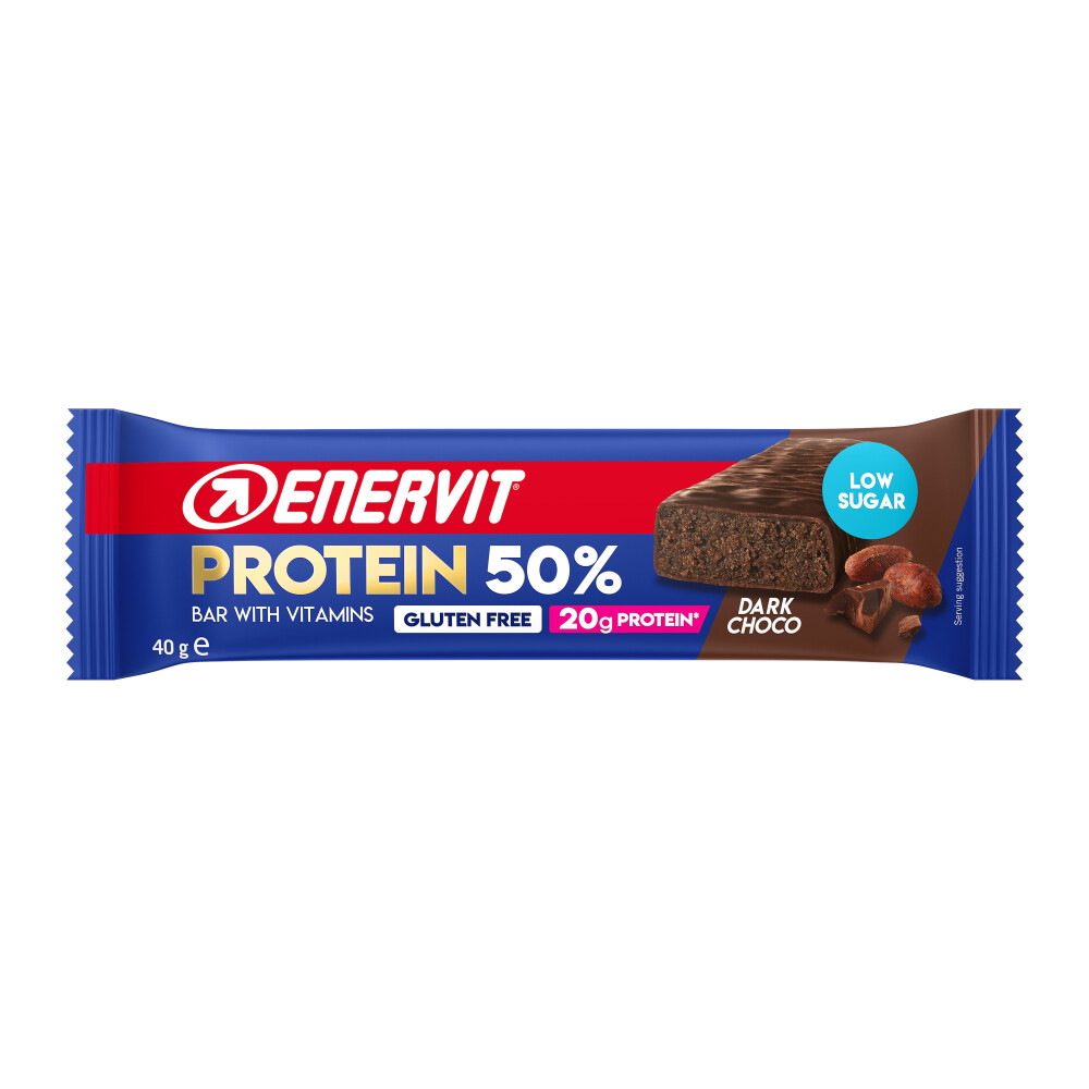 Protein Bar 50%, tyčinka, 40 g tmavá čokoláda