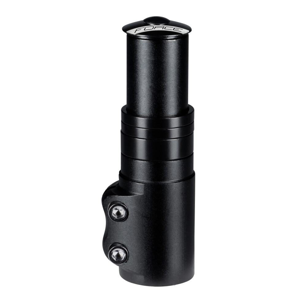 redukce FORCE nástavec vidlice 1 1/8''Al,116mm,črn