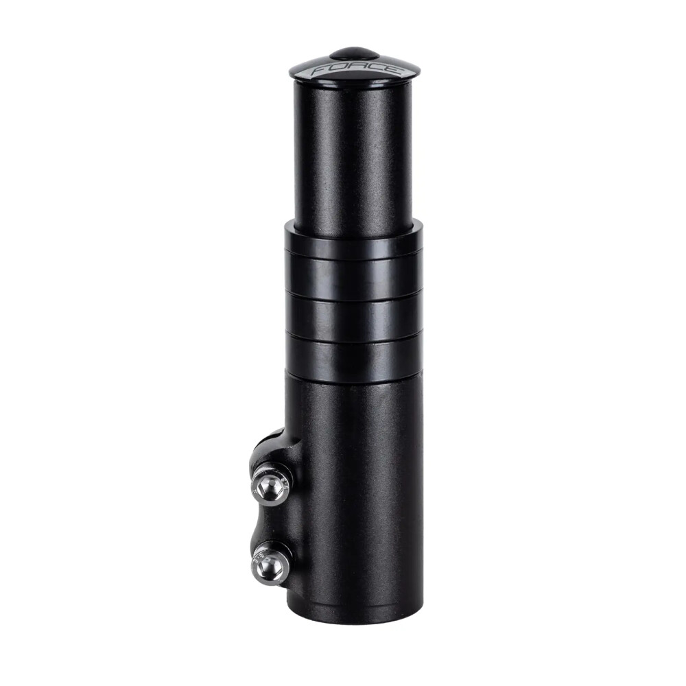 redukce FORCE nástavec vidlice 1 1/8''Al,132mm,črn