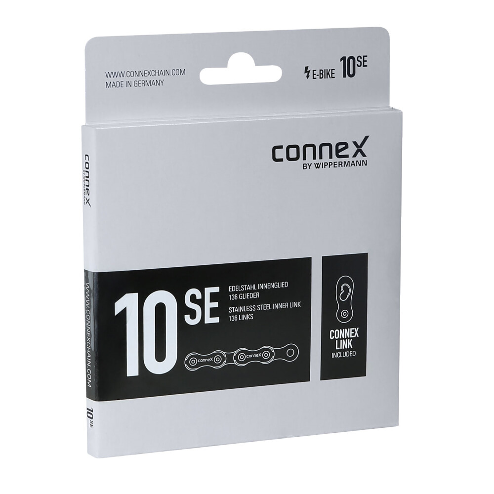 řetěz CONNEX 10sE pro E-BIKE 10-kolo, stříbrný