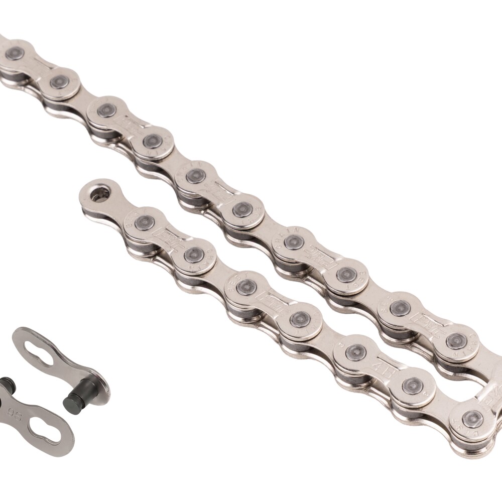 řetěz FORCE/PYC P8001 pro 8-kolo,116čl. stříbrný