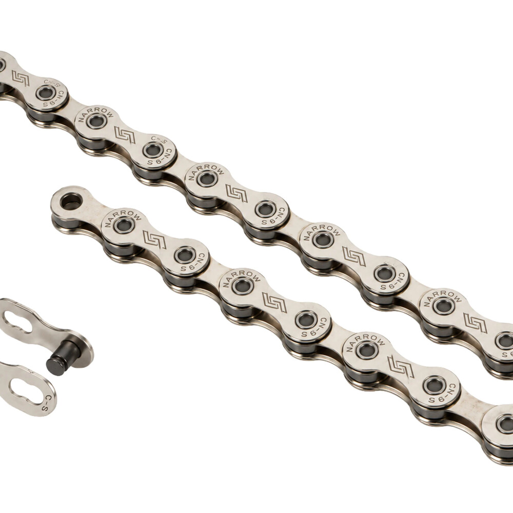 řetěz TK91-3509 pro 9-kolo,116čl. celostříbrný