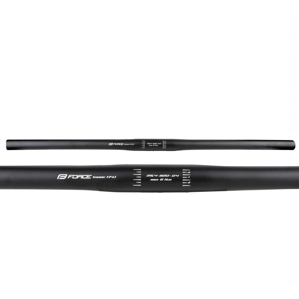 řídítka F BASIC H4.1 rovné 25,4/620mm Al,černé mat