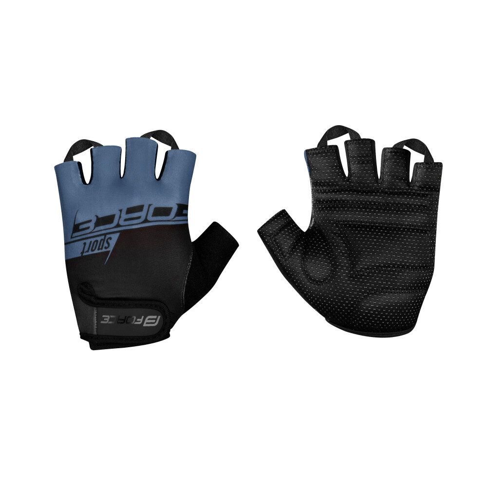 rukavice FORCE SPORT, stormy blue