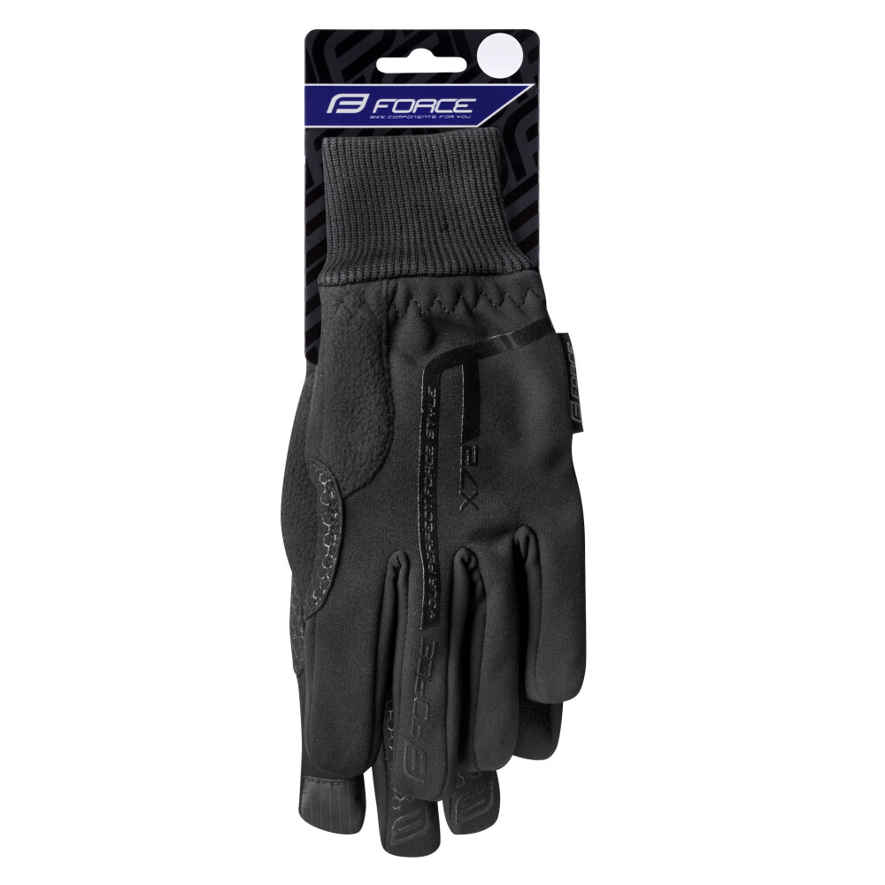 rukavice zimní FORCE KID X72, black