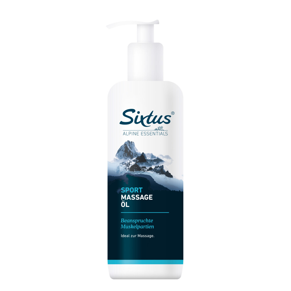 SIXTUS SPORT MASSAGE OIL (olej masážní), 500 ml