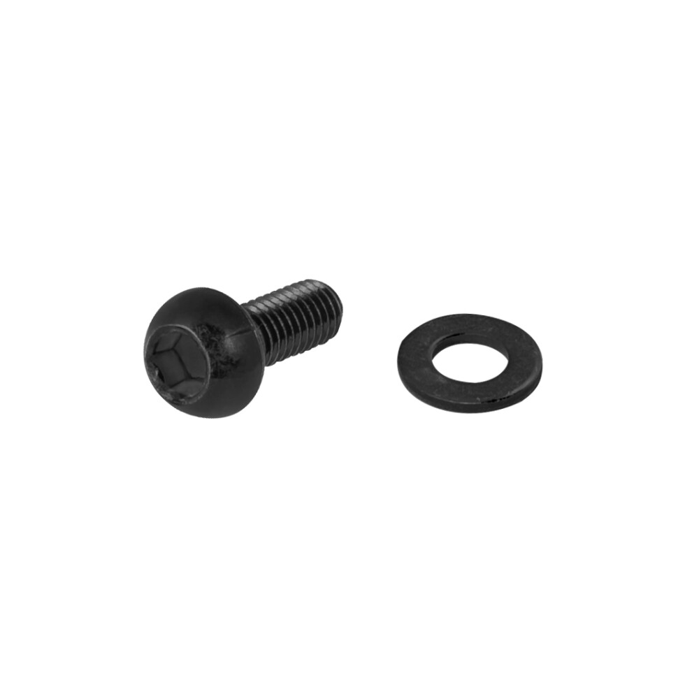 šroub košíku M5 x12 mm šestihran, Fe, černý