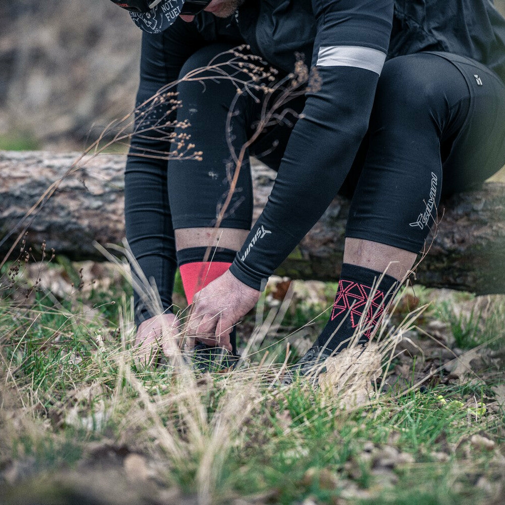 Unisex návleky Silvini UA498 Tubo Knee XL