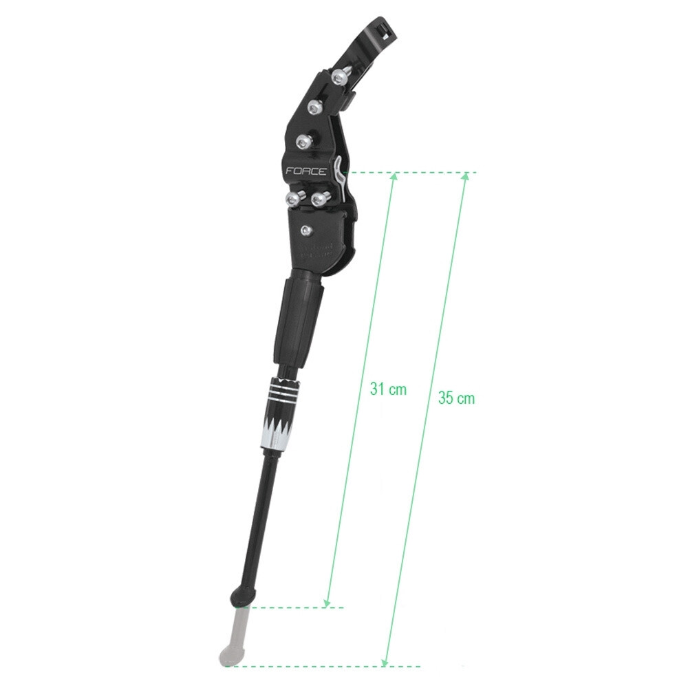 stojan FORCE NEO 24-28"  Al zadní+redukce, černý