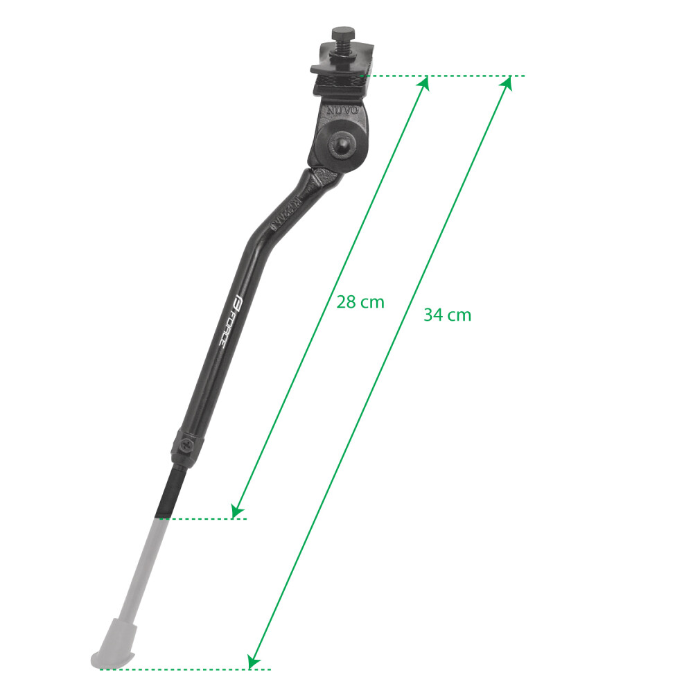 stojánek F TOP 20-29" Al pod rám+protikus, černý