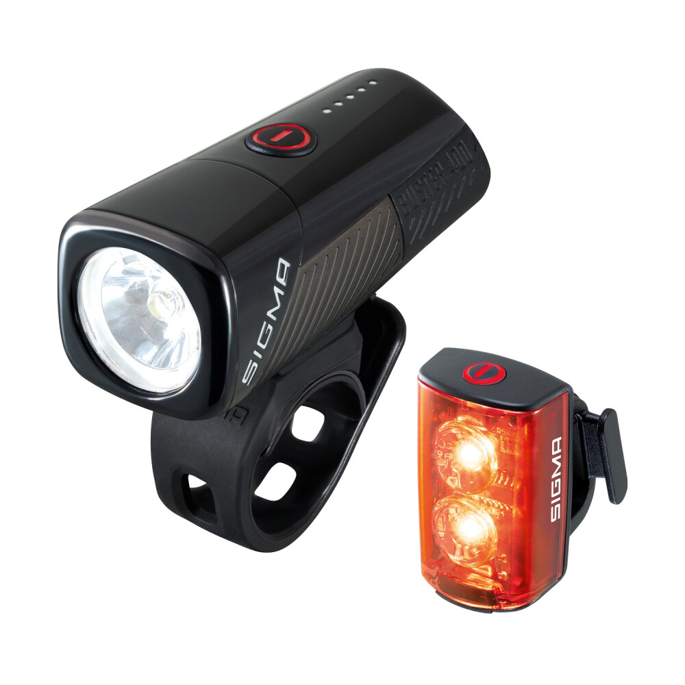 světla SIGMA BUSTER400/RL80, přední+zadní USB-C