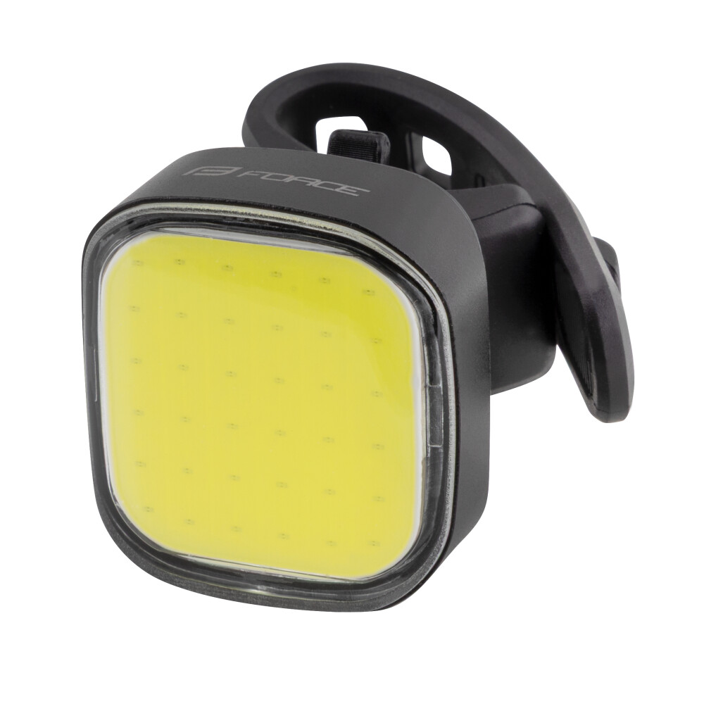 světlo/blikačka přední FORCE COB 2.0 75LM USB,čern