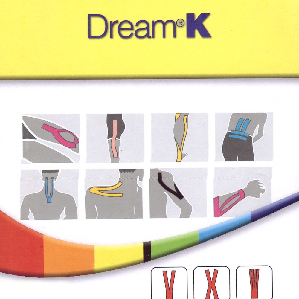 tejp SIXTUS DREAM-K, 5 cm x 5 m, modrá